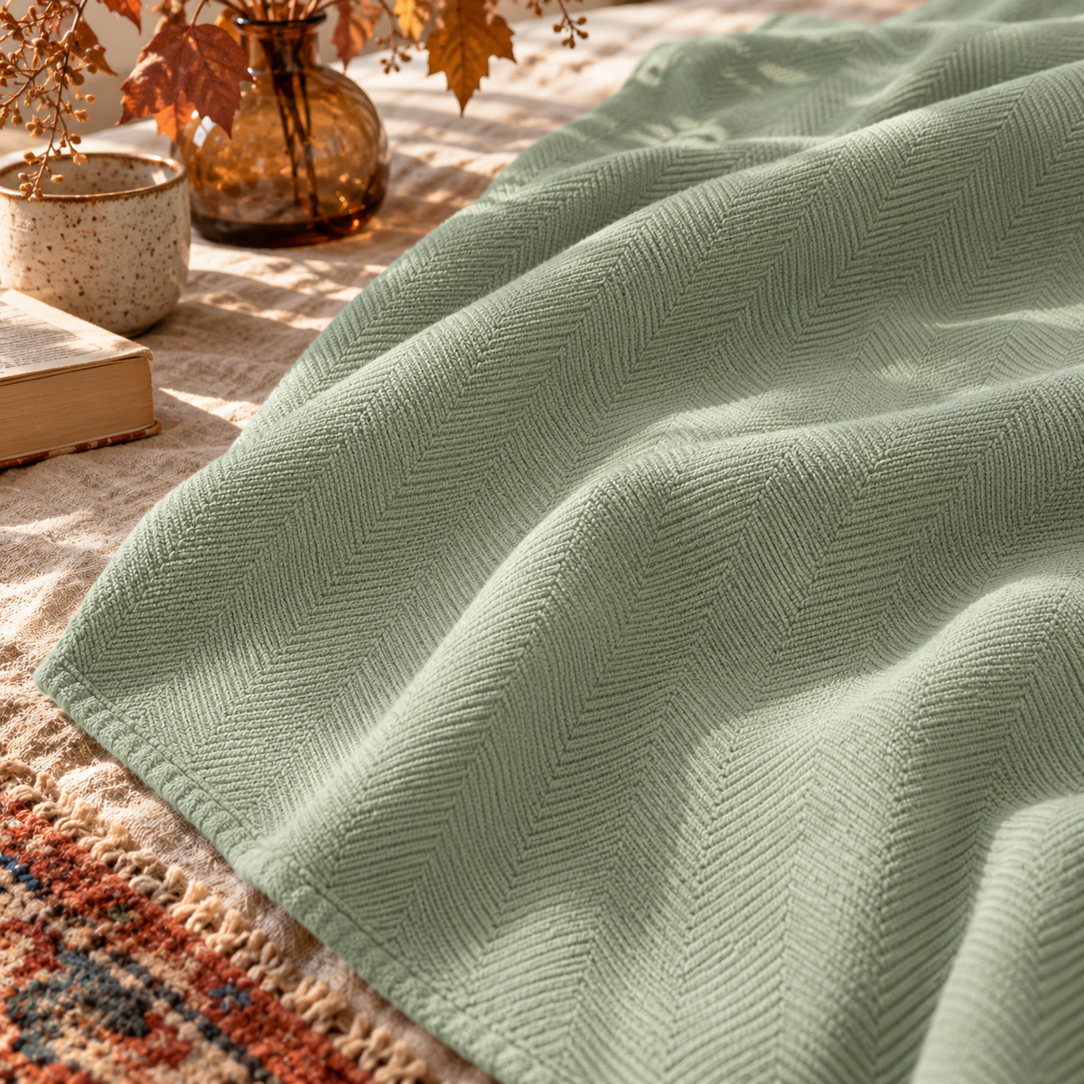 Herringbone Blankets
