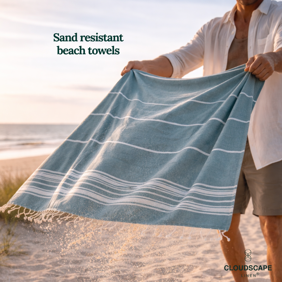 Pack Of 6 Oversized Premium Beach Towels Set - Multi 2