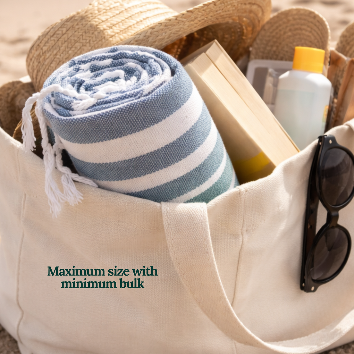 Pack Of 6 Oversized Premium Beach Towels Set - Multi 7