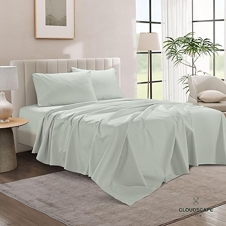 400 Thread Count Egyptian Cotton : Mineral Pillow Case - 2 Piece