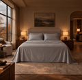 1000 Thread Count Egyptian Cotton : Silver Bedsheet Set