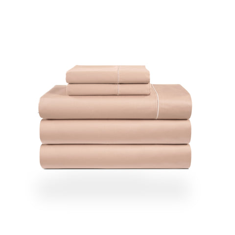 Sepia Rose - 1000TC Luxury Egyptian Cotton Sheet Set