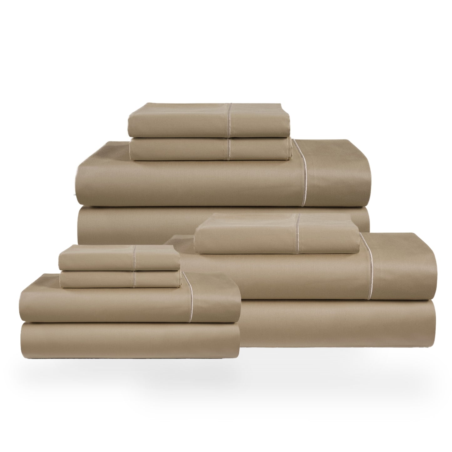 Taupe - 1000TC Luxury Egyptian Cotton Sheet Set