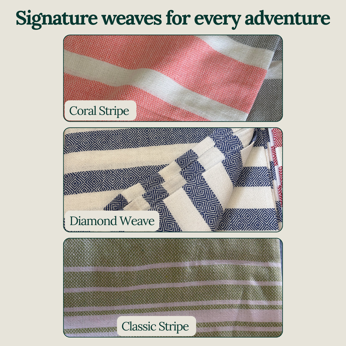 Pack Of 6 Oversized Premium Beach Towels Set - Multi 2