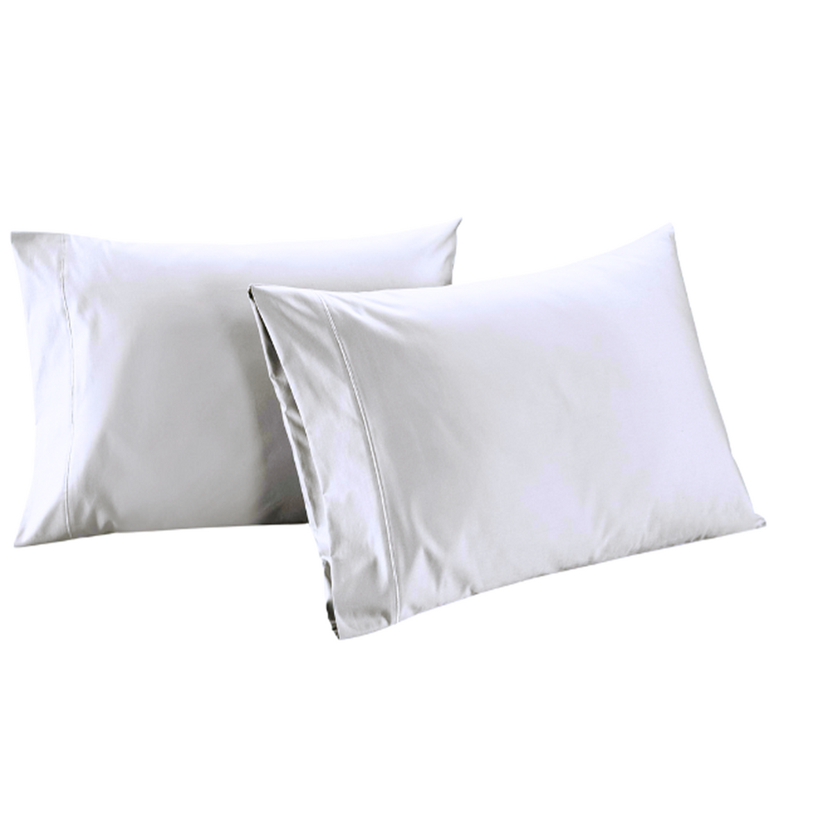 1000 Thread Count Egyptian Cotton : Silver Pillow Case - 2 Piece