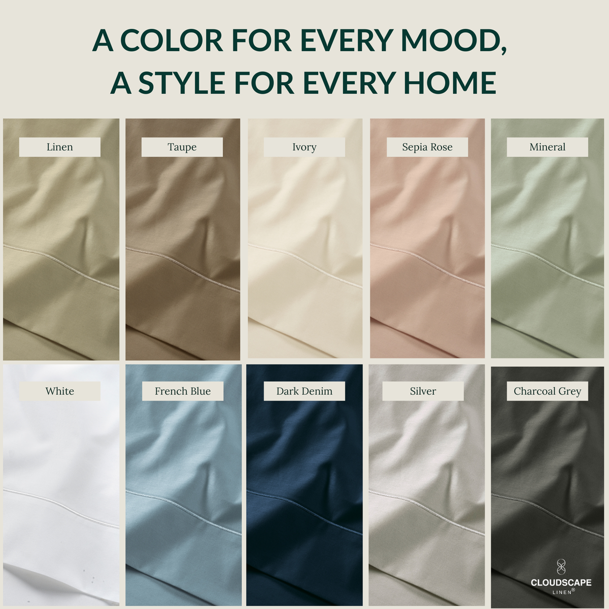 400 Thread Count Egyptian Cotton : White Bedsheet Set