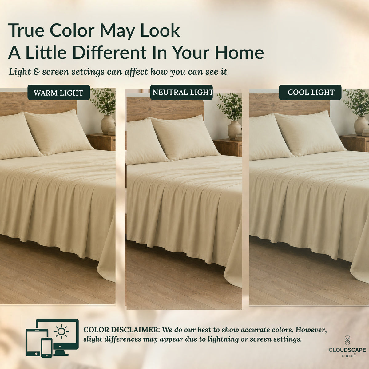 400 Thread Count Egyptian Cotton : Linen Bedsheet Set